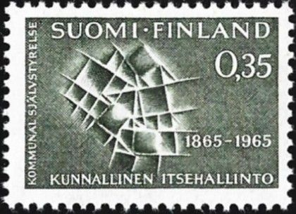 1965 Kunnallinen itsehallinto 100 vuotta ** LaPe 594
