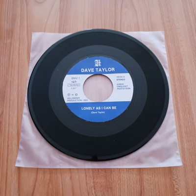 Dave Taylor - Lonely As I Can Be 7" orig Fin 1981 Rockabilly