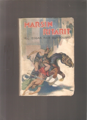 Burroughs, Edgar Rice: Marsin ritarit, Kar 1946. 3.p,,nid