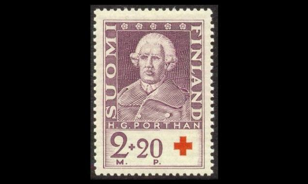 189 ** Punainen risti 2mk+20p (1935)