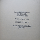Gösta Ågren - Katve: valittu runous 1955-1985 (sid.) - pikkukuva 3