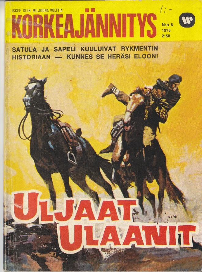 Korkeajännitys 8/1975 Uljaat ulaanit