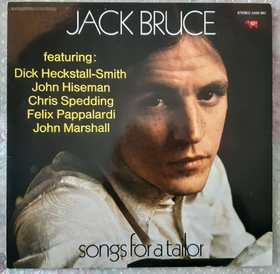 Jack Bruce: Songs for A Tailor, Saksa uusintapainos EX