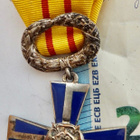 VANHA Vapaudenristi 4 lk 1918 Kansalaisansioista Kelt. Nauha - pikkukuva 1