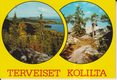 Koli , Hotelli Koli , sommitelmakortti e19