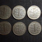 Hopea markka 8 kpl,  v. 1965 hopea raha - pikkukuva 3