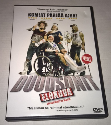 DUUDSONIT ELOKUVA KOMIAT PÄRJÄÄ AINA  DVD