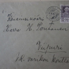 Kirje Kokkolasta Viipuriin 1935 - pikkukuva 1