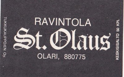 Olari, Ravintola St. Olaus  ,  s70