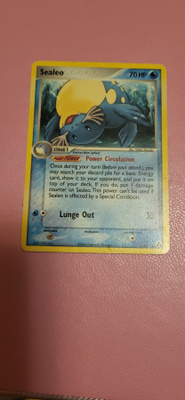 Sealeo #43 Pokemon EX Legend Maker card