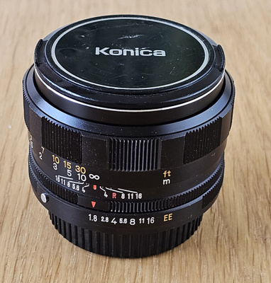 == Konica Hexanon AR 52mm f/1.8 -objektiivi