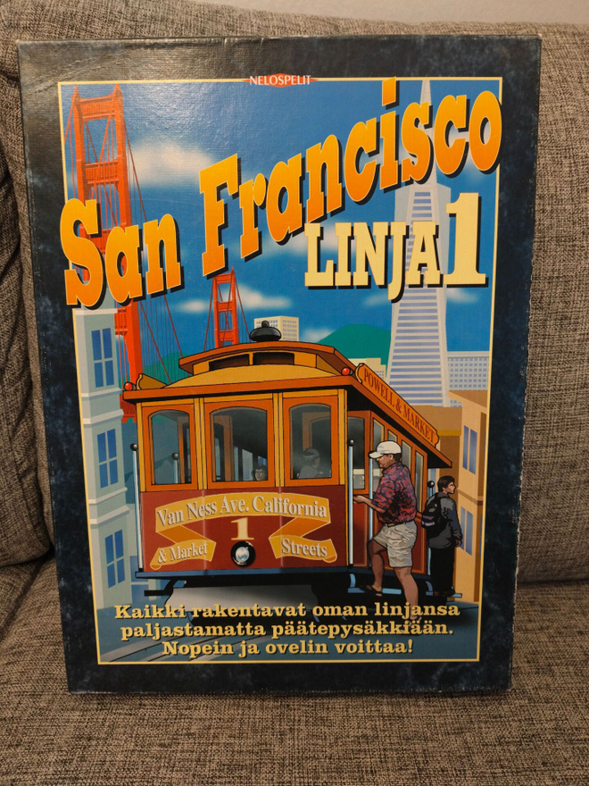 San Francisco linja 1 lautapeli