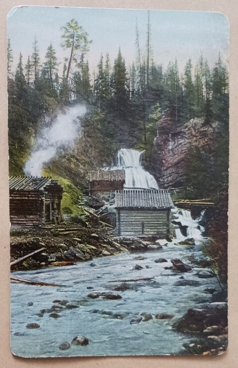 Paanajärvi, Mäntykoski, vanha väripk, USA:sta Tukholmaan