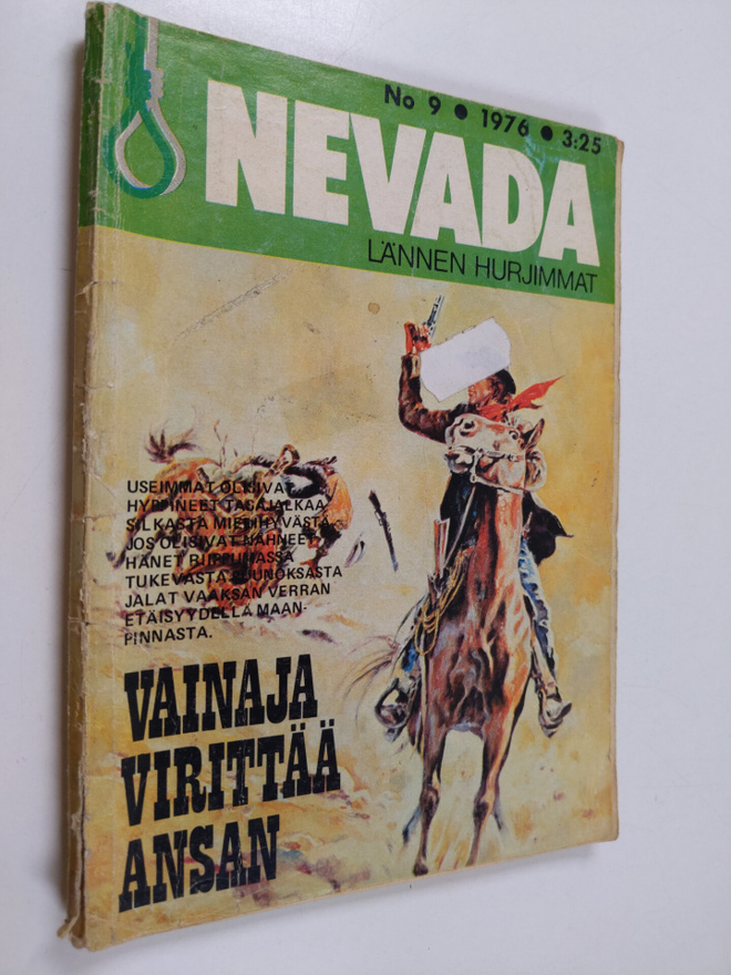 G. F. Unger : Nevada - Lännen hurjimmat 9/1976 : Vainaja ...