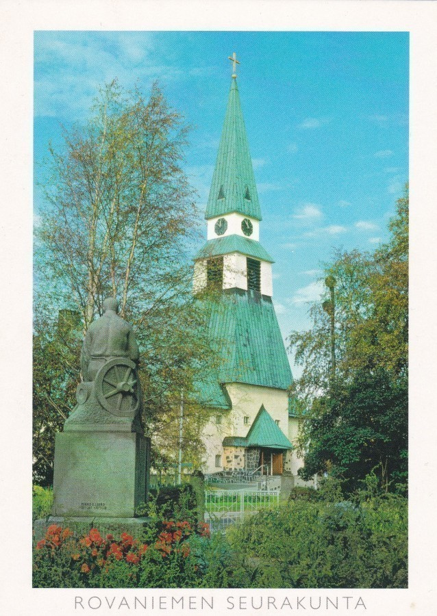 KIRKKOKORTTI - ROVANIEMEN KIRKKO - 1