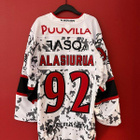 Alasiurua Maastokuvioinen pelipaita Porin Ässät Game Worn - pikkukuva 2