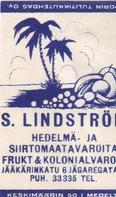 S. Lindström, Jääkärinkatu 6   b499