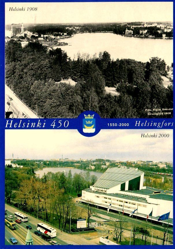 HELSINKI 450 V, Helsinki 1908 ja Helsinki 2000, käyttämätön