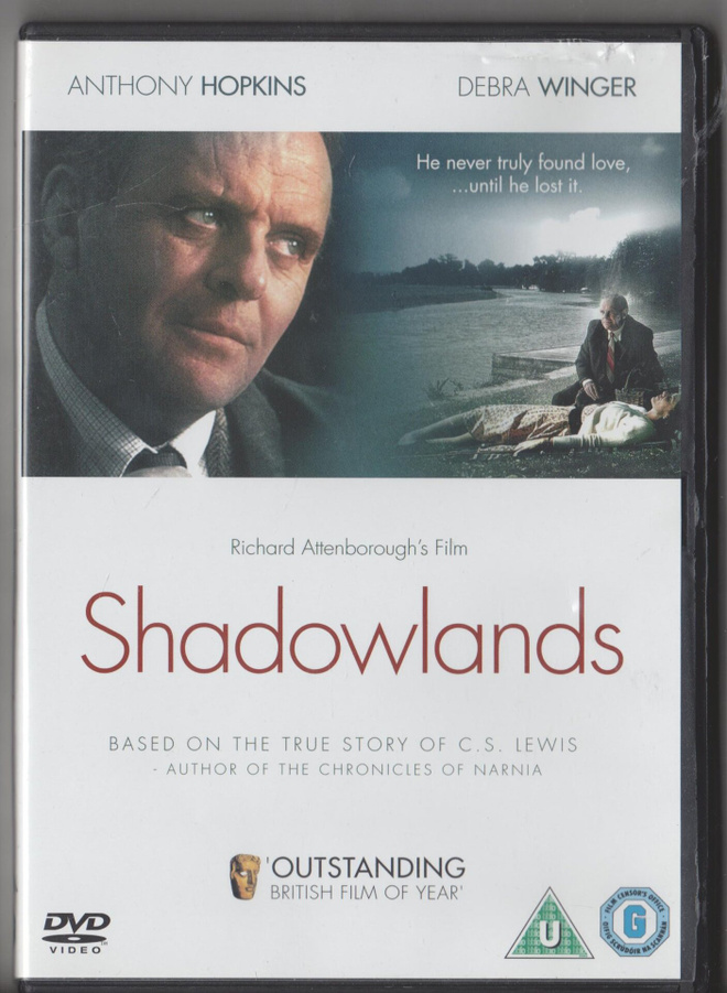 SHADOWLANDS [1993][DVD] Anthony Hopkins Debra Winger