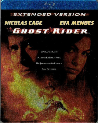 Ghost Rider (SteelBook / Extended Cut Uusi) Blu-Ray