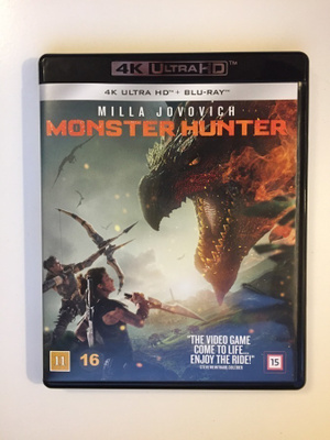 Monster Hunter (4K Ultra HD + Blu-ray) Milla Jovovich (2021)