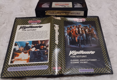 Vigilante -Yön soturit Vhs Fix (Magnum Video, kultti leffa)