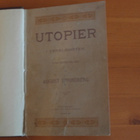 August Strindberg:UTOPIER I VERKLIGHETEN.Fyra berattelser. - pikkukuva 1