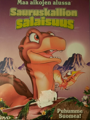 Maa aikojen alussa 6 - Sauruskallion Salaisuus DVD UUSI!