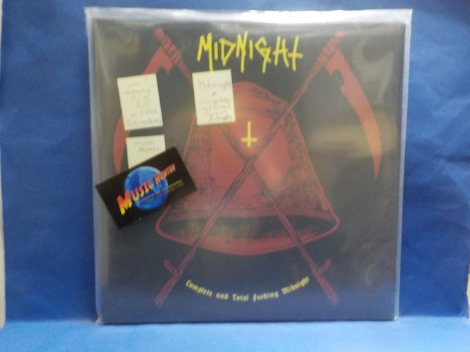 MIDNIGHT - COMPLETE AND TOTAL FUCKING MIDNIGHT M/M UUSI! 2LP