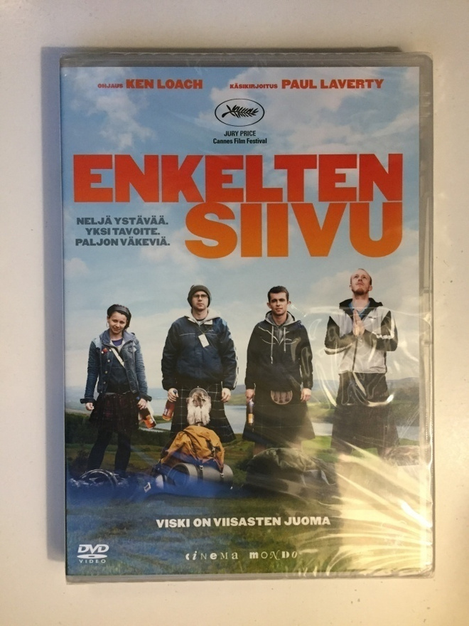 Enkelten siivu (2012) O:Ken Loach (DVD) UUSI MUOVEISSA!