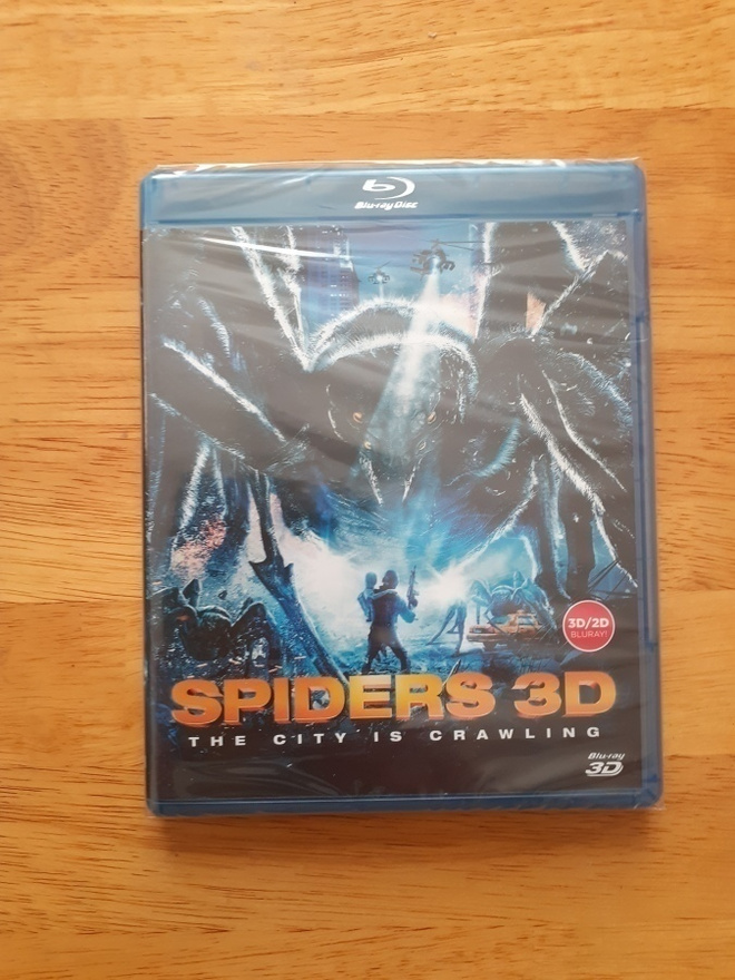 Spiders 3D BLU-RAY