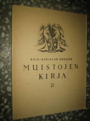 Raja-Karjalan säätiön muistojen kirja. 2.