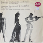Strawinsky/Hindemith - Sotilaan tarina/Viulukonsertto LP - pikkukuva 1