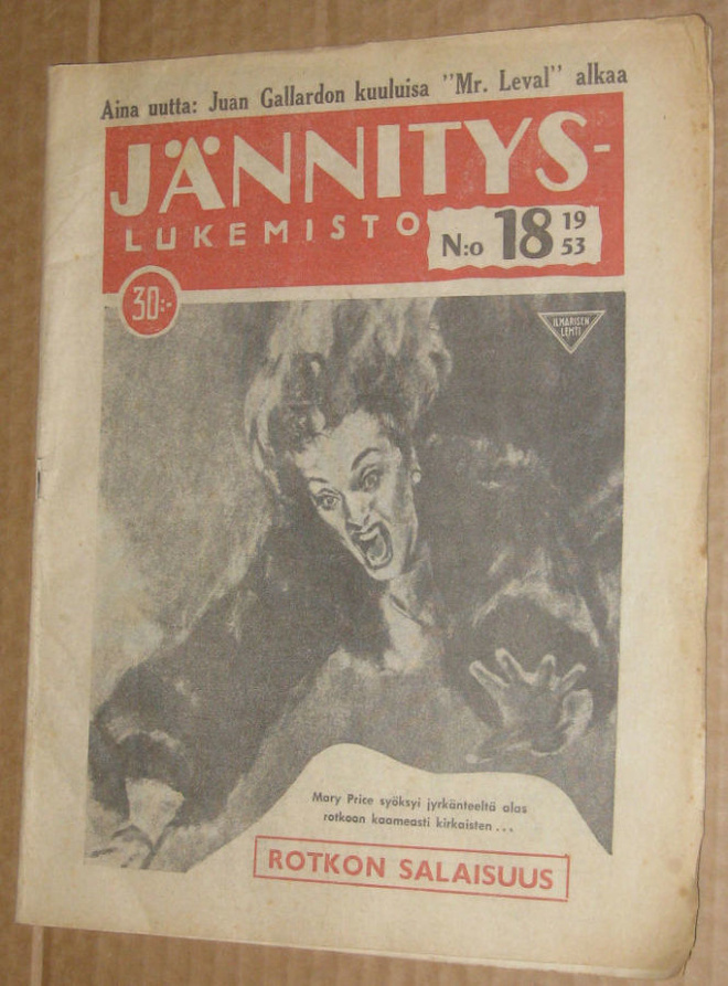 Jännityslukemisto 18/1953 (Ilmarinen oy)