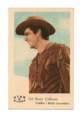 Purkkakuva STAR D n:o 116 RORY Calhoun