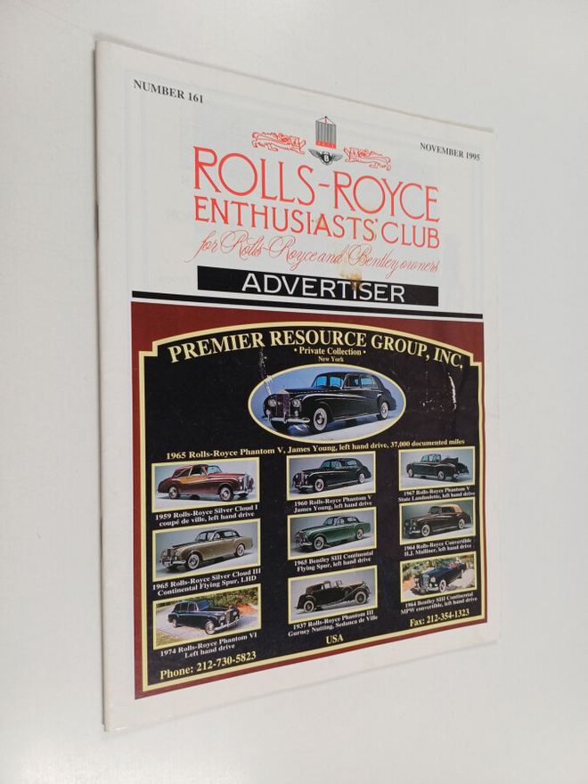 Rolls-Royce enthusiasts' club for Rolls-Royce and Bentley...