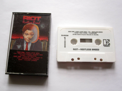 RIOT Restless Breed C-KASETTI 1982