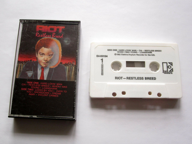 RIOT Restless Breed C-KASETTI 1982