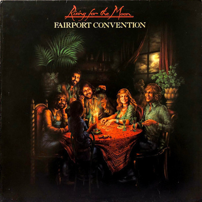 Fairport Convention – Rising For The Moon, Pink Rim Labels