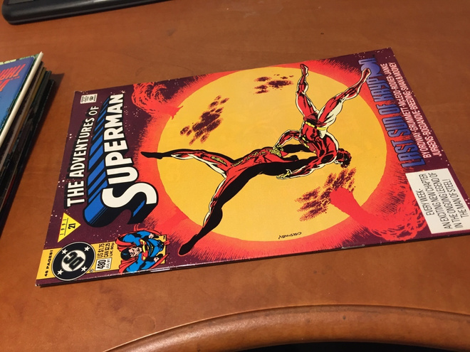 DC THE ADVENTURES OF SUPERMAN 480/1991 HYVÄ