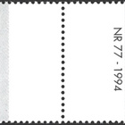Åland 1994 Kivikausi 2,80 mk välilöpari numero EPL LaPe 089 - pikkukuva 2