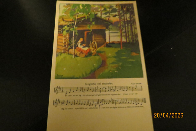 MARTTA WENDELIN VANHA KÄYTTÄMÄTÖN KORTTI 697 R3