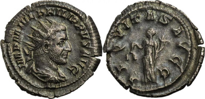 ANCIENT / ROME (II): EMPIRE / Philip I, AR Antoninianus