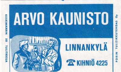 Kihniö, Linnankylä, Arvo Kaunisto       b549