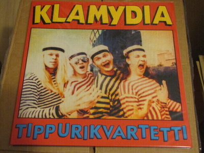Klamydia Tippurikvartetti lp musta vin muoveissa 2022