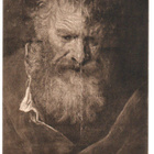 Vanha kortti, Antoon van Dyck, Vanhan miehen pää - pikkukuva 1