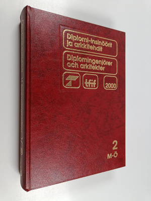 Diplomi-insinöörit ja arkkitehdit 2000 = Diplomingenjörer...