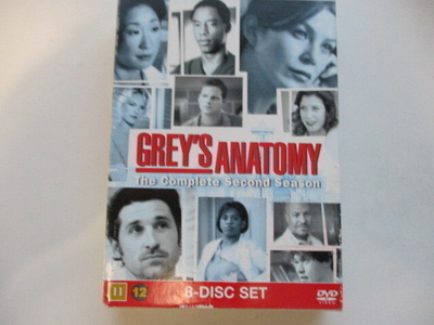 DVD GREYN ANATOMIA KAUSI 2