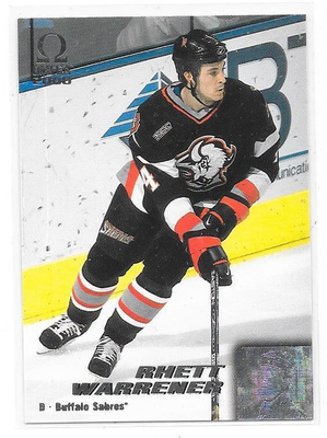 1999-00 Pacific Omega #32 Rhett Warrener Buffalo Sabres