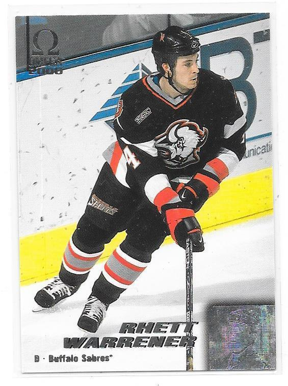 1999-00 Pacific Omega #32 Rhett Warrener Buffalo Sabres